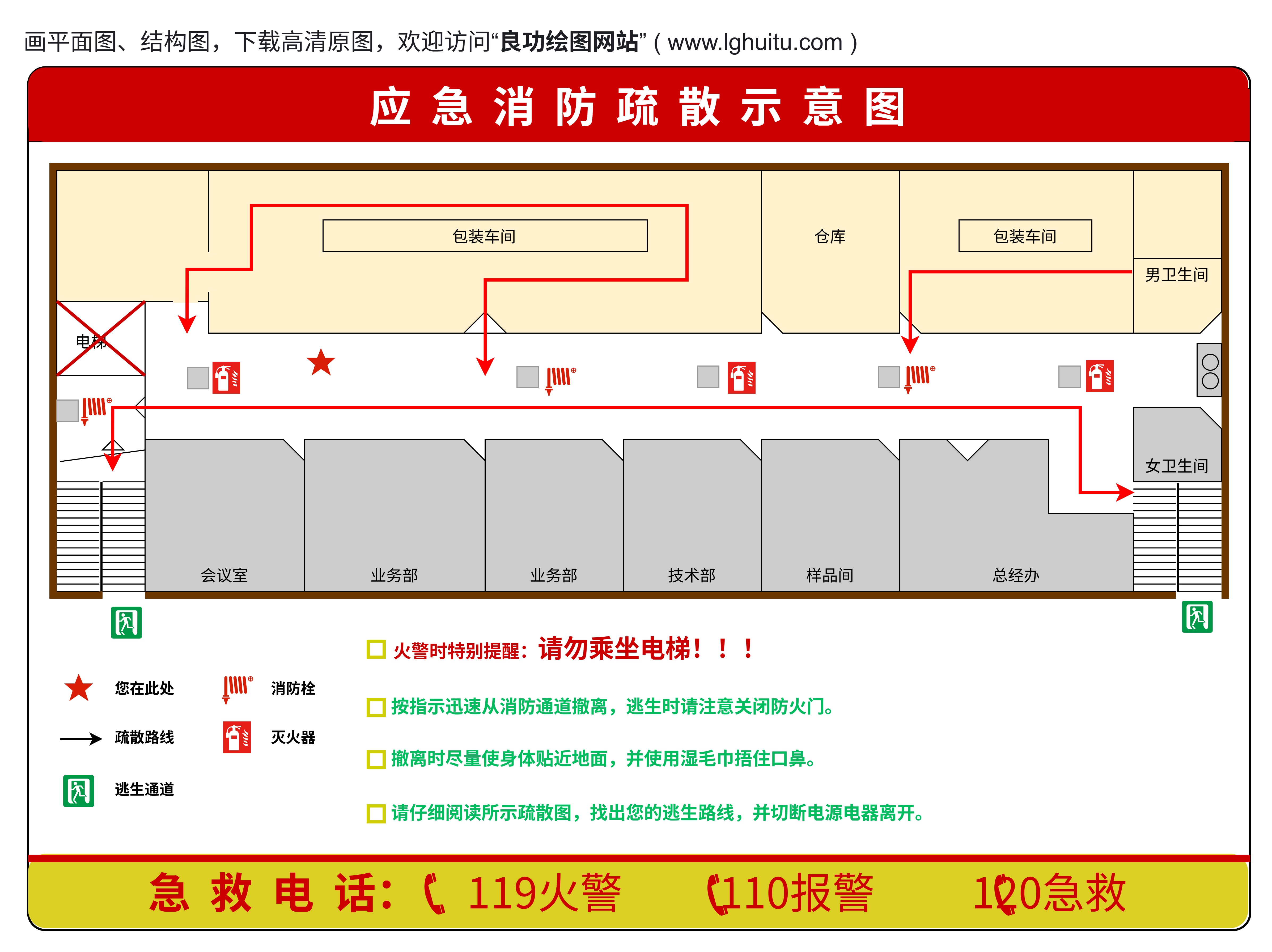 慎行八方住宿安全逃生通道检查要点