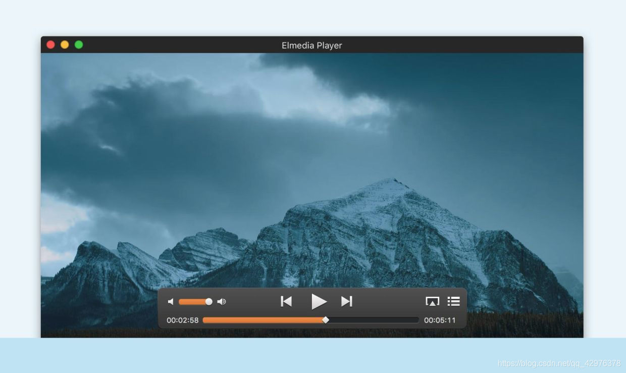 iFunia Media Player for Mac(高清媒体播放器) 播放4K视频 实测画面