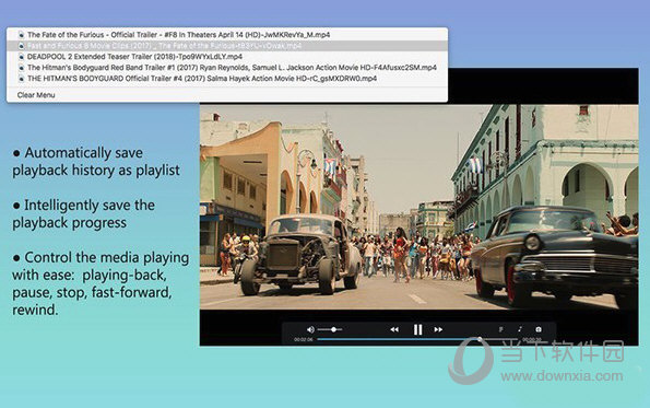iFunia Media Player for Mac(高清媒体播放器) 界面截图 功能展示