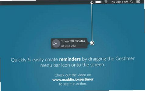 Gestimer for Mac(任务提醒工具) Gestimer for Mac(任务提醒工具)