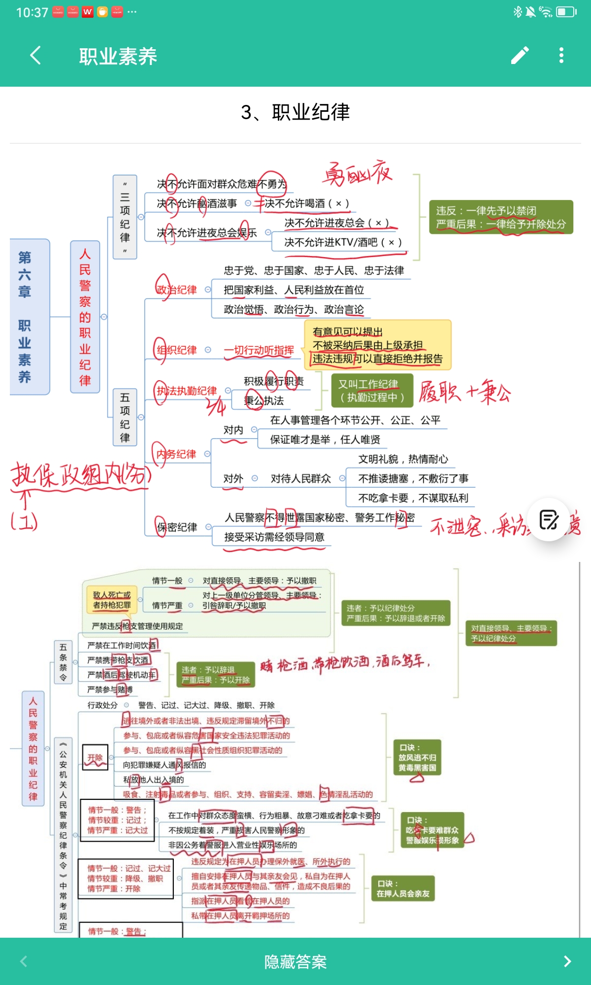 公安基础知识百分题库错题整理技巧配图
