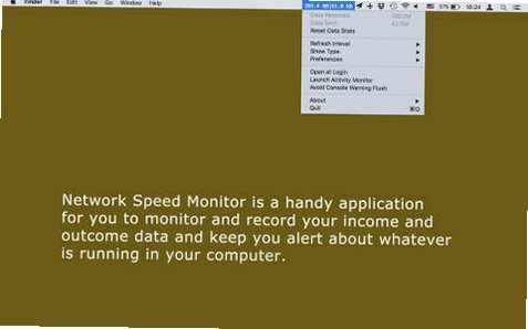 Network Speed Monitor for mac(网络速度监视器) Network Speed Monitor for mac(网络速度监视器)