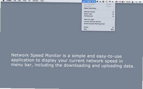 Network Speed Monitor for mac(�����ٶȼ�����)