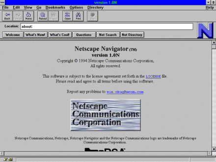 Netscape Navigator (����������) �˳���ʷ��̨ԭ�����