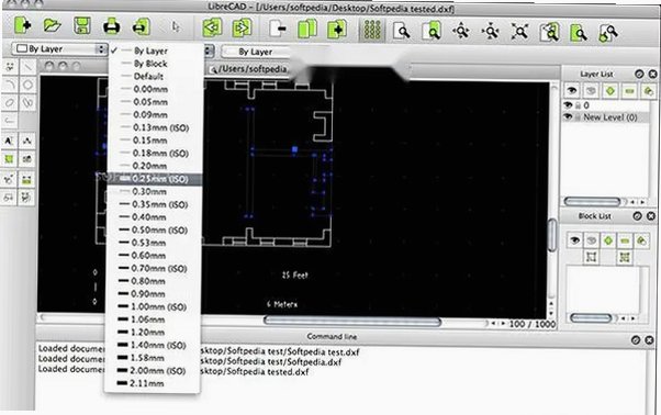 LibreCAD for Mac截图1