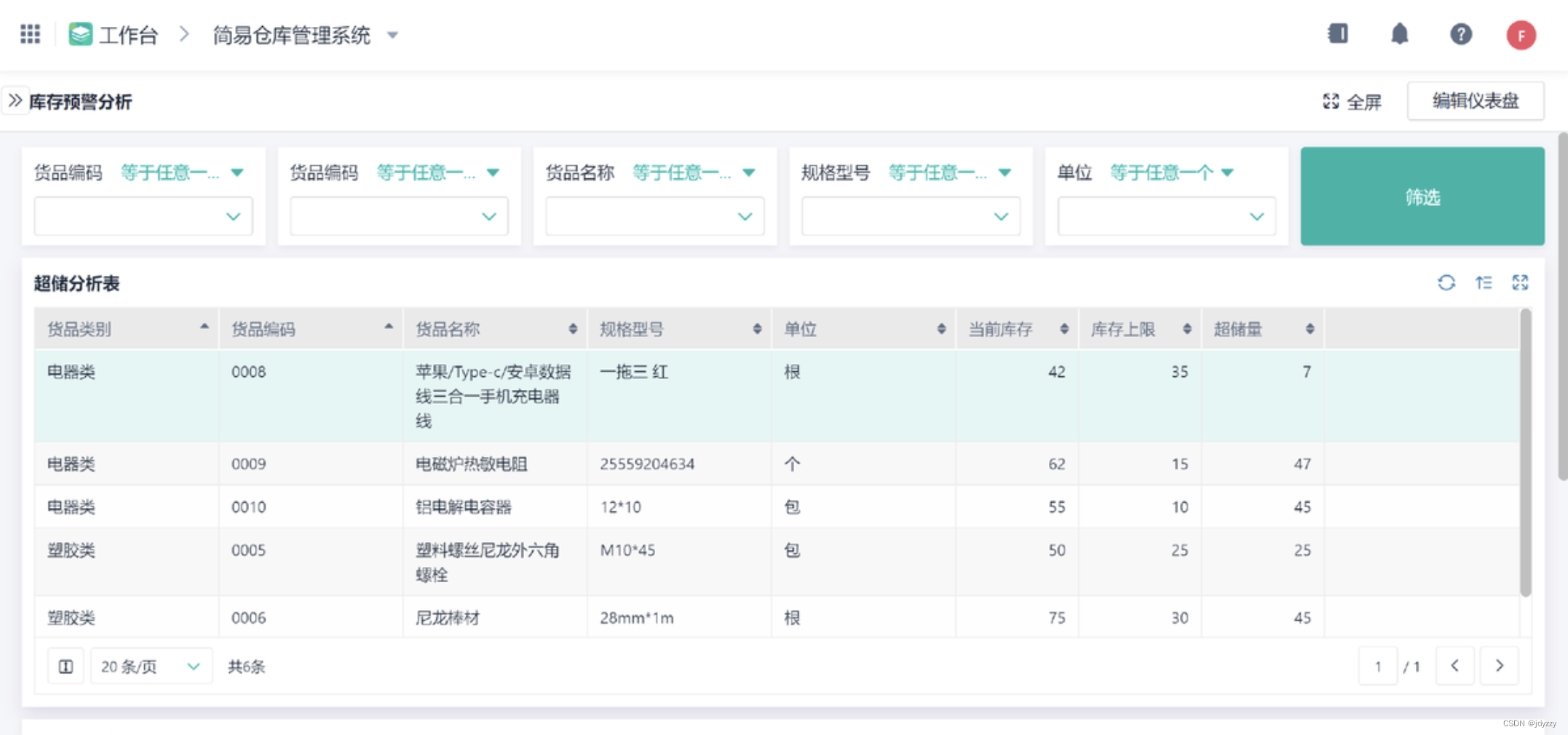精易仓库管理软件入库出库操作流程截图