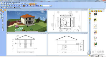 Ashampoo 3D CAD Architecture (��������ά�����������) ���ӼҾ� ������ͼ ��άЧ��