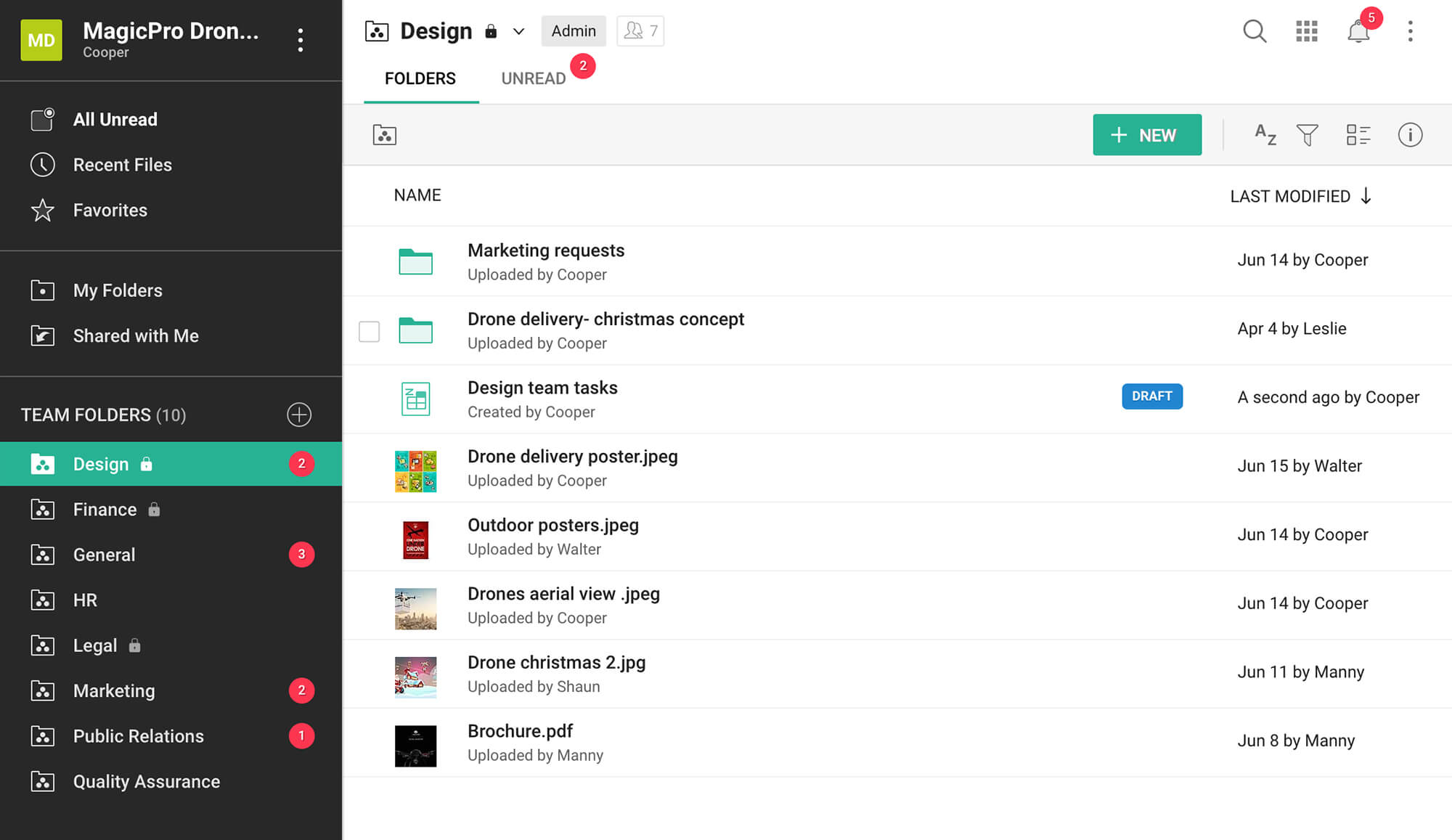 Zoho WorkDrive手机版免费 团队协作权限设置配图