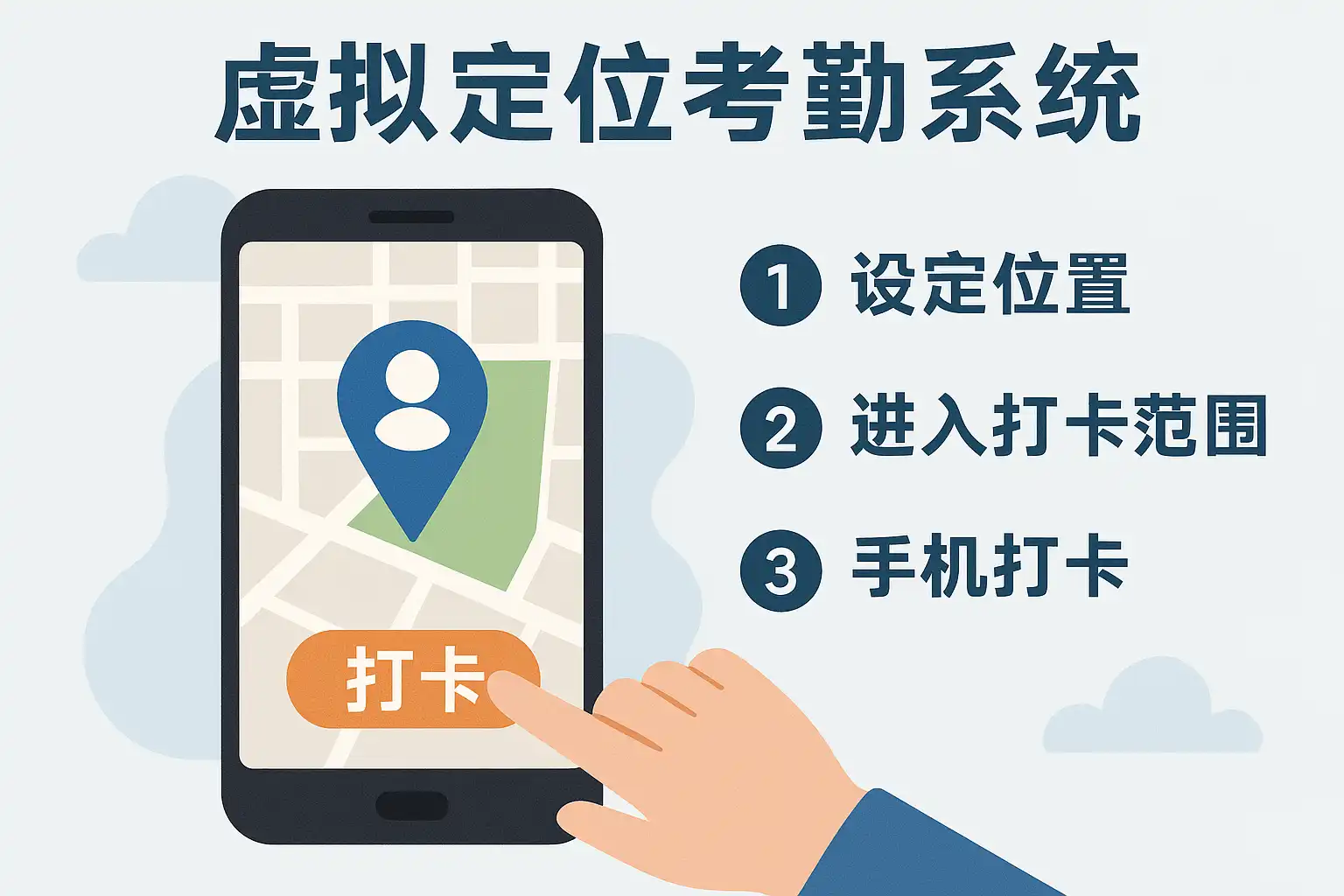 模拟定位工具选择与安全注意事项配图