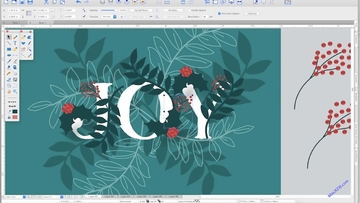 Canvas X Draw for Mac �ߴ��ע ʸ��λͼ���� �������� ����չʾ ��ͼ
