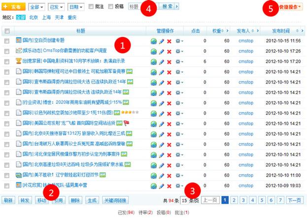 Wuness核心功能操作界面 内容管理同步设置