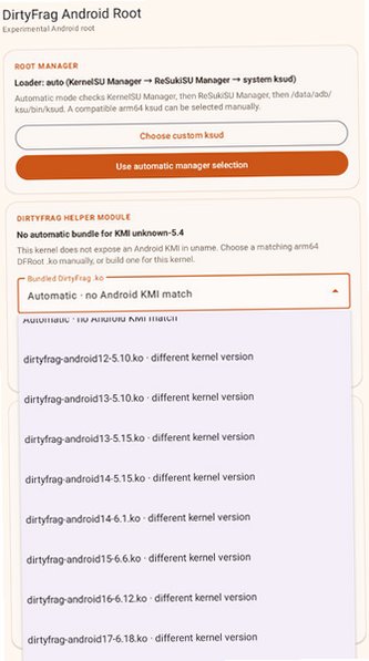 DirtyFrag提权工具下载最新版v1.0.3安卓版截图2