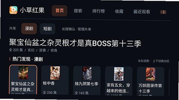 小草红果TV版app免费最新版v9.9.9安卓版截图0