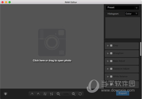 RAW Editor for Mac(专业RAW图片编辑器) 免费开源软件界面
