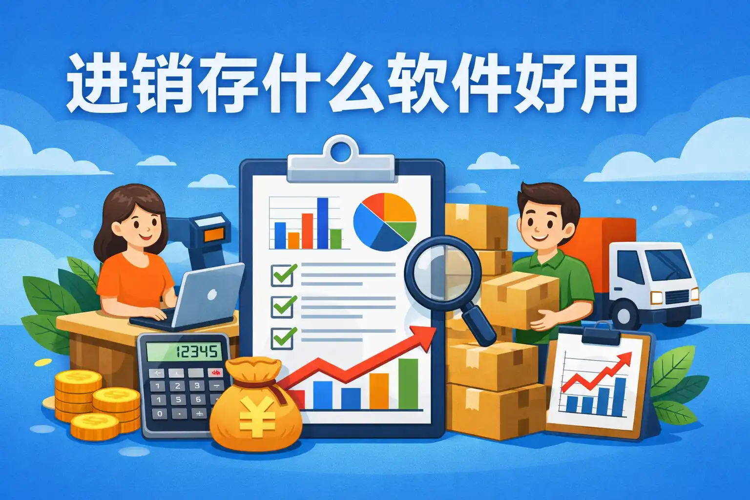 易金晶进销存软件新手选购避坑指南整体介绍图