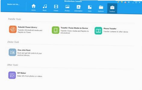 Wondershare TunesGo for Mac电脑版截图3