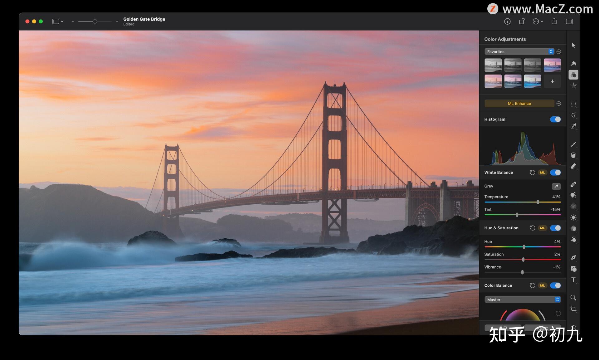 RAW Editor for Mac(专业RAW图片编辑器) 多款Mac修图软件界面合集