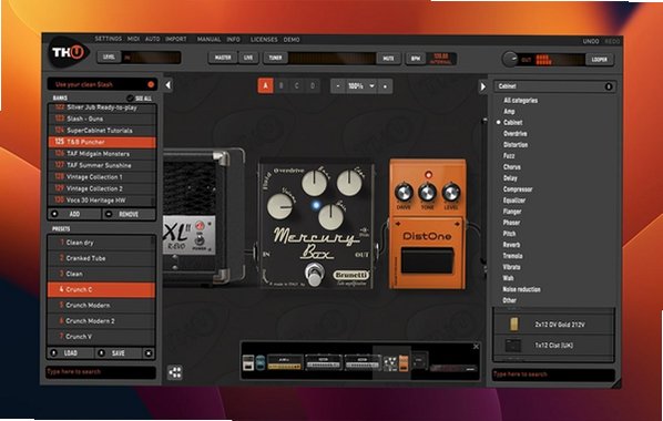 Overloud TH-U Premium for Mac截图1