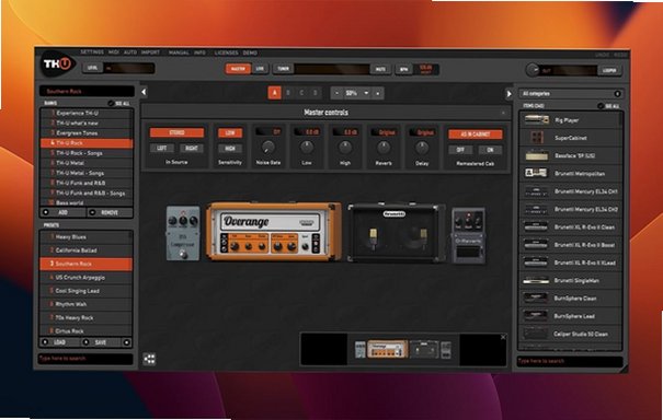 Overloud TH-U Premium for Mac截图0