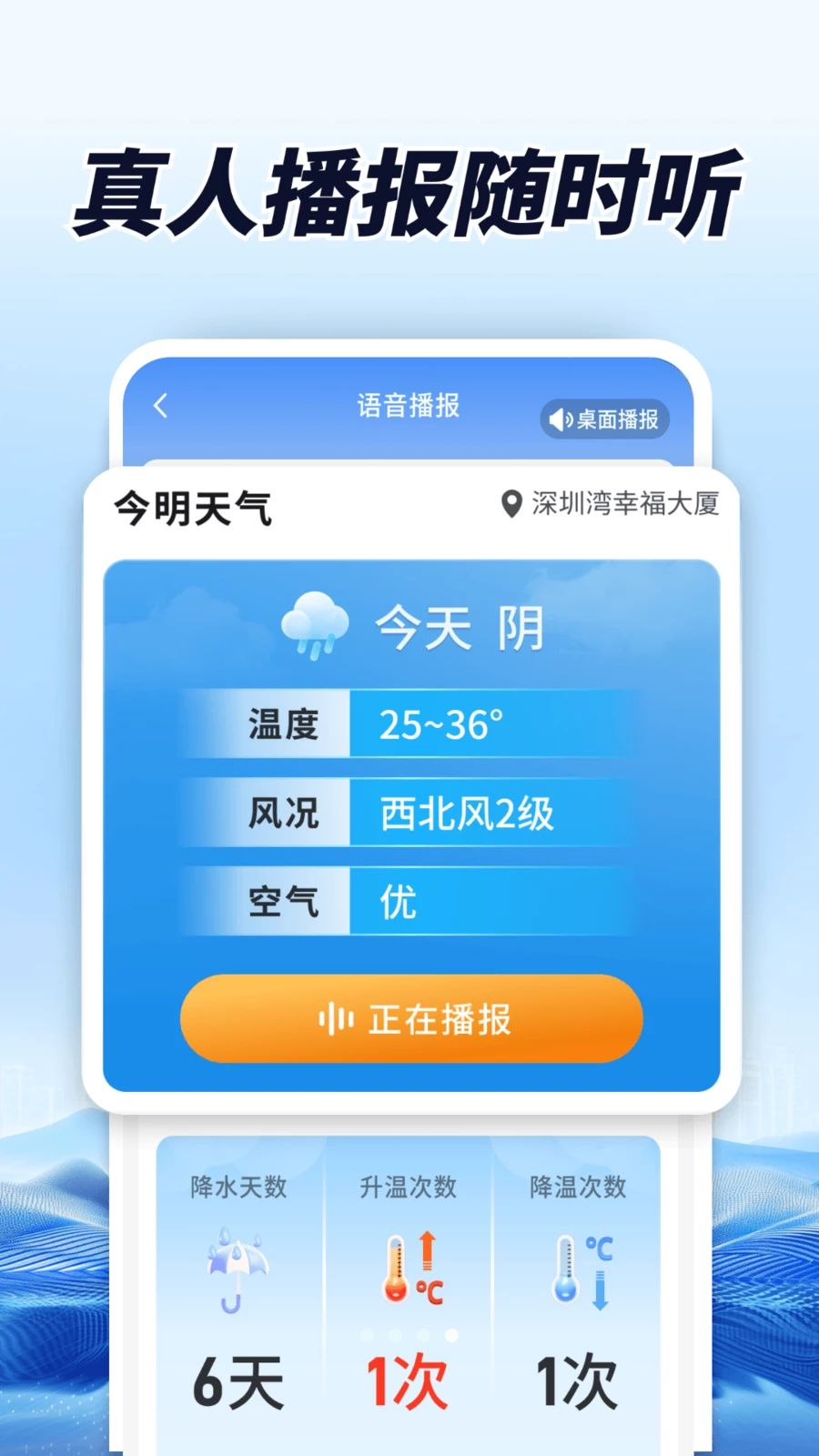 AI天气播报1.0.01.00 安卓版截图3
