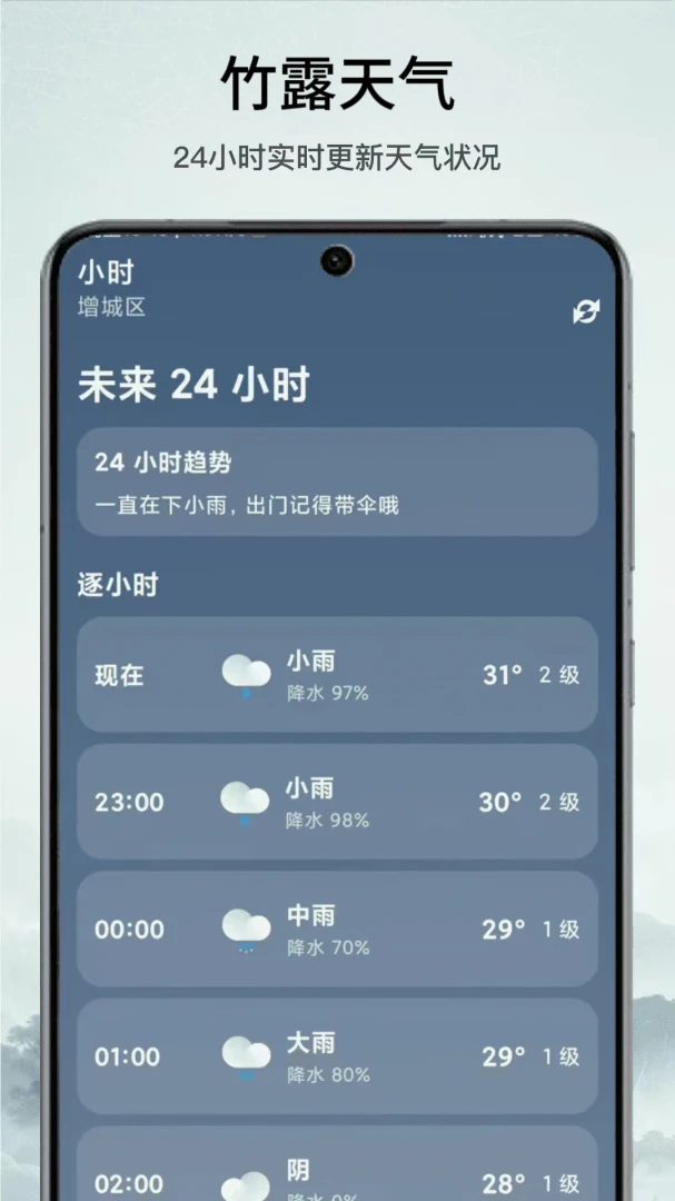 竹露天气1.6.0 安卓版截图3