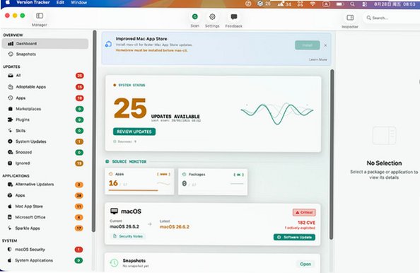 Version Tracker for Mac截图1