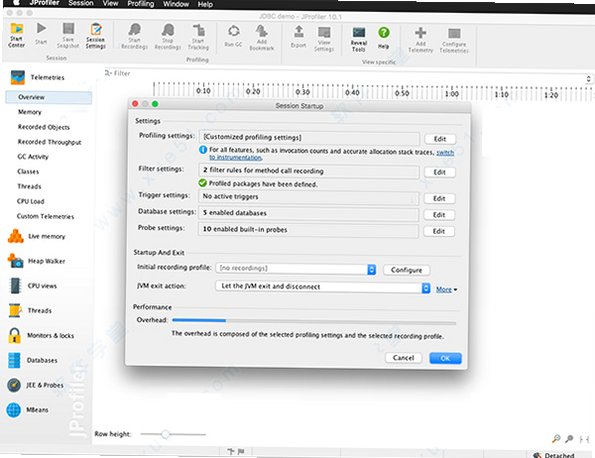 JProfiler for MacרҵJava JVM�����������߽�ͼ1