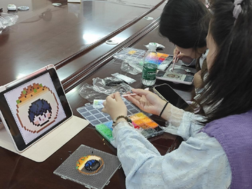 豆画画豆豆颜色搭配与拼画避坑经验