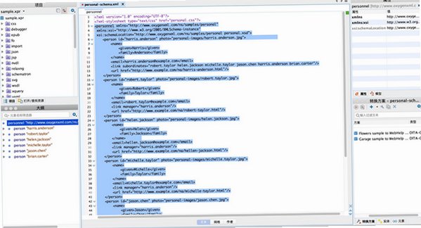 Oxygen XML Editor Mac下载 专业XML编辑器截图0