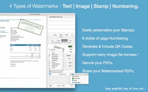 PDF Watermarker for Mac电脑版截图3