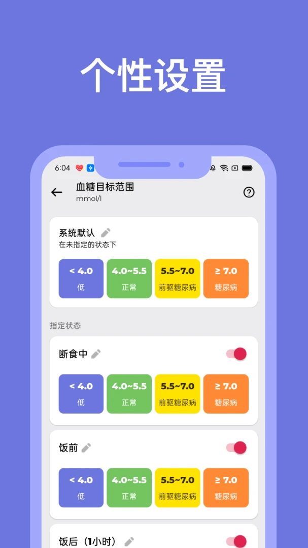 血糖小管家最新版v2.1.0安卓版截图1