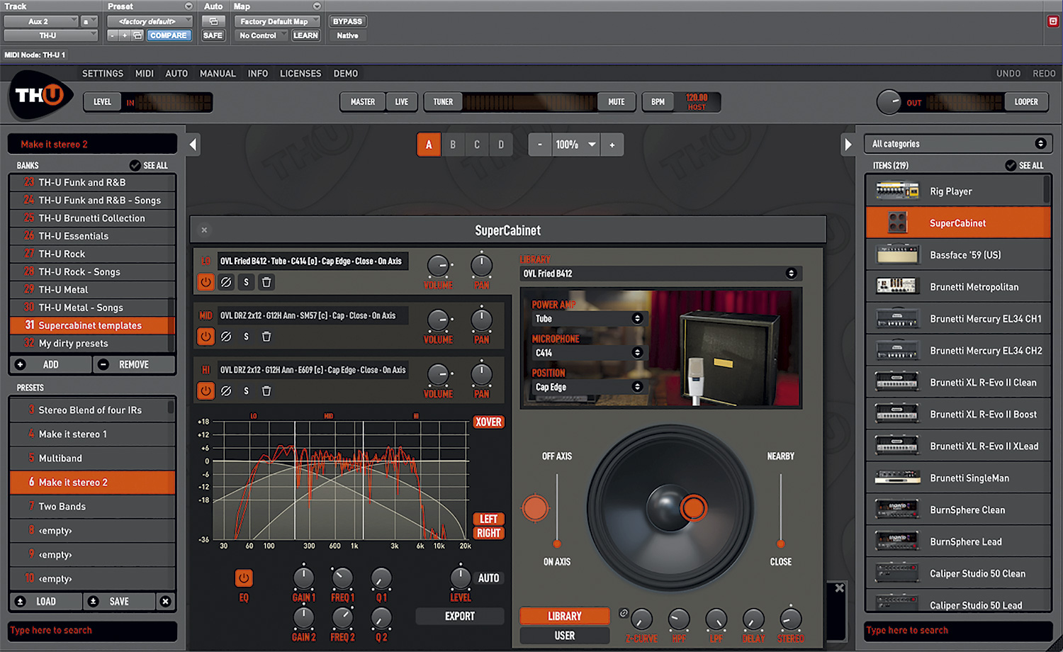 Overloud TH-U Premium for Mac ������ɫ��������빦��ȫ��