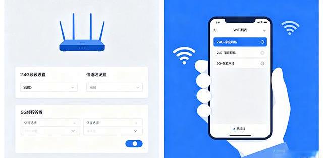 平行WiFi双频分流 设备绑定MAC地址 游戏不卡顿