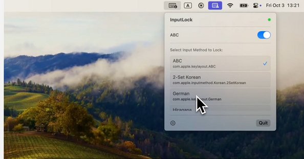 InputLock for Mac��ͼ1