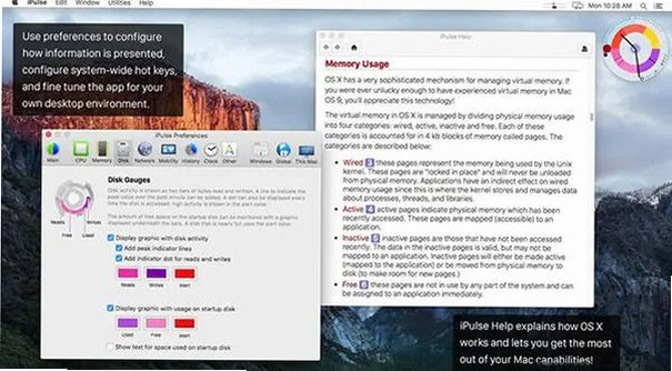 iPulse Mac版下载 Mac系统硬件实时监控工具截图2