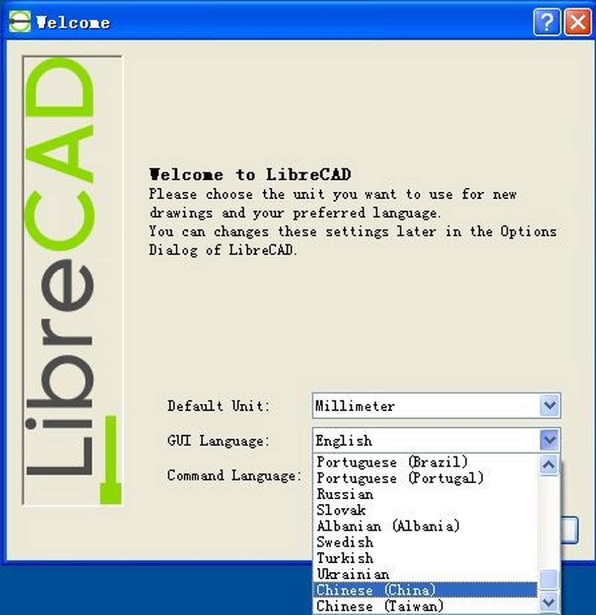 LibreCAD for Mac 官网下载页面 dmg安装包 版本选择