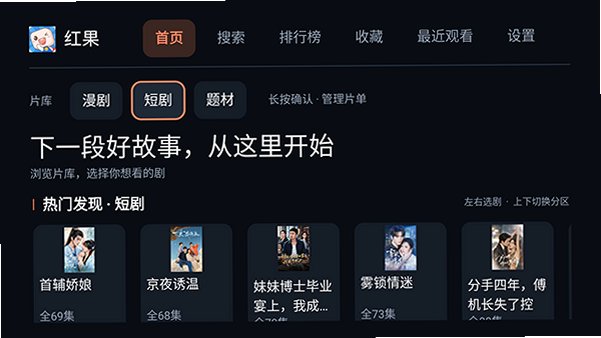 红果TV电视原生版下载最新版v11截图3