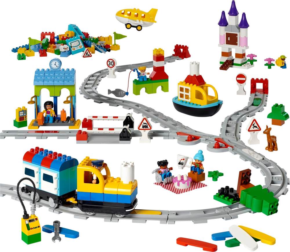 LEGO Education Coding Express 编程小火车全套玩法教程配图