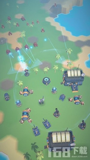 星球战争模拟器最新版游戏界面与兵种展示配图