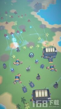 星球战争模拟器最新版游戏界面与兵种展示配图