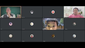 GOGO Talk外教在线互动纠音上课画面