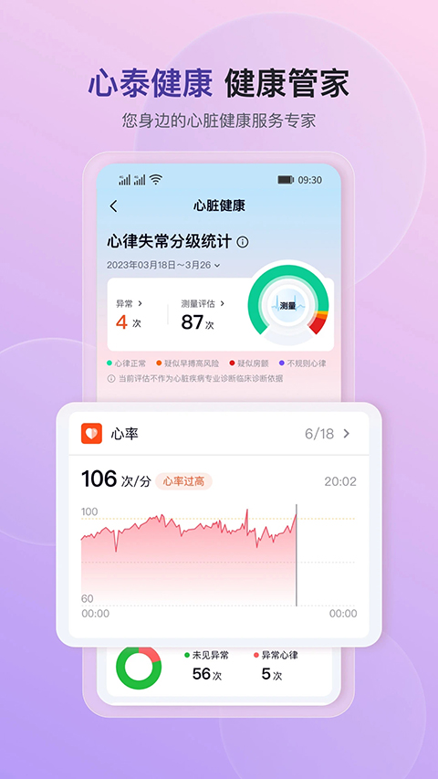 心泰健康 健康记录本与复查提醒 日常记录场景图