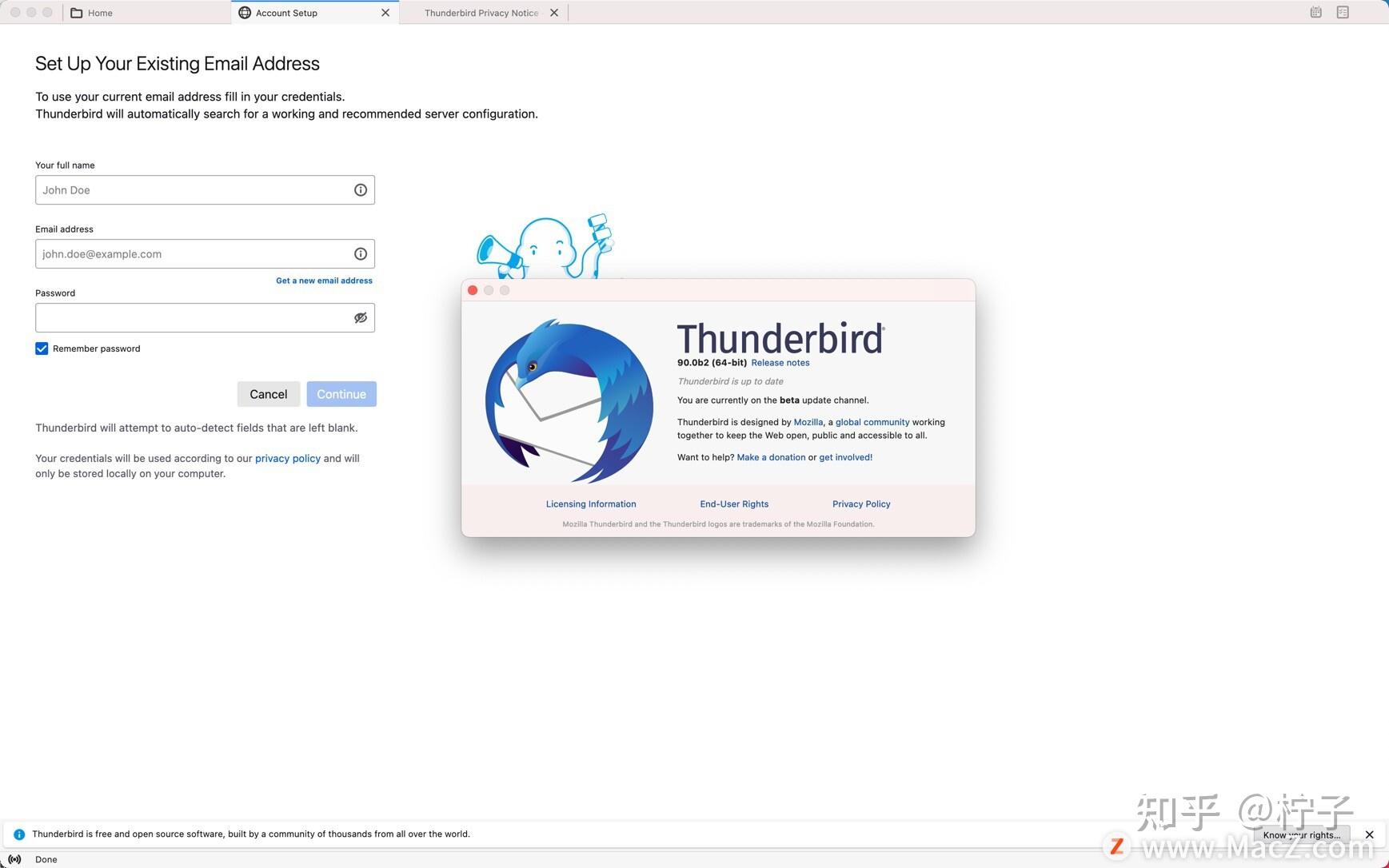 Mozilla Thunderbird��Ϣ�����������������ʼ���ǩ�������ͼ