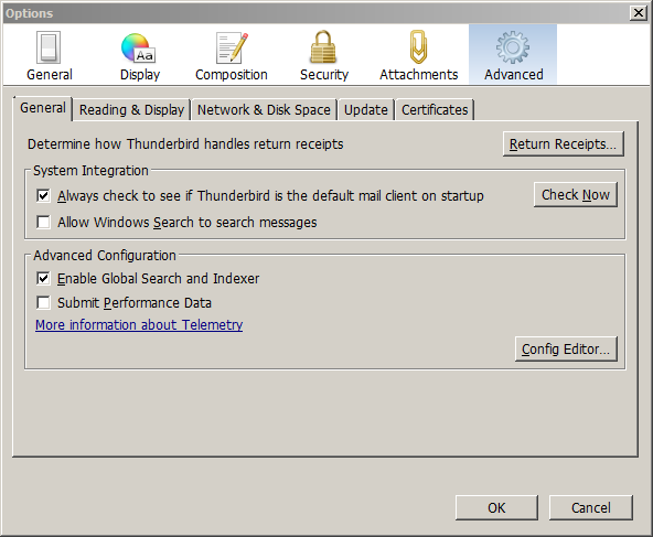 Mozilla Thunderbird��ݼ�������ǩ���Ժ��͹��ܽ���չʾ