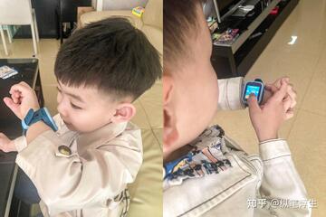 Hifurkid儿童电话手表实拍细节图