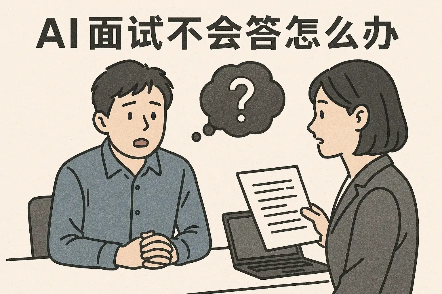 面试帮应对面试不会答的问题技巧