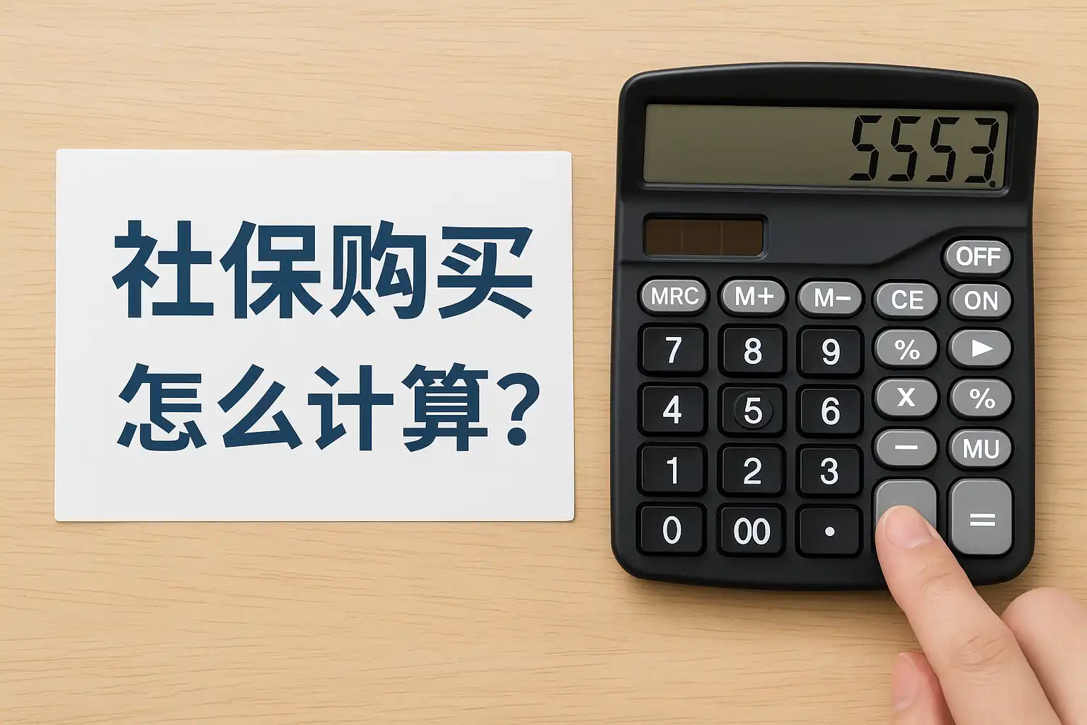 妙算社保一键算清每月缴费明细 社保计算器使用界面
