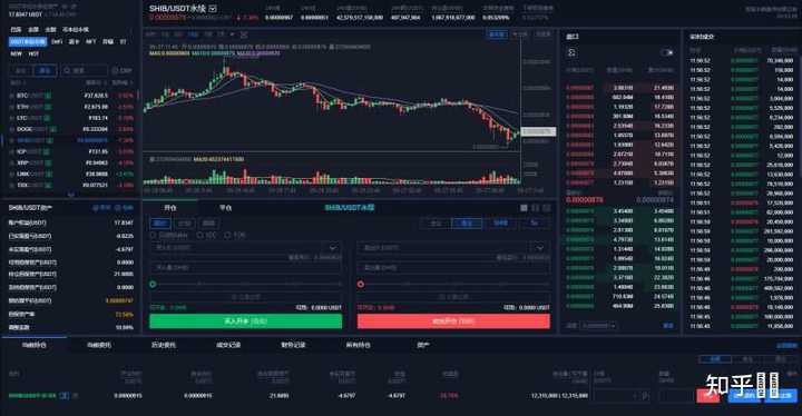 币安美股现货交易所App入口 美股标签 交易界面截图