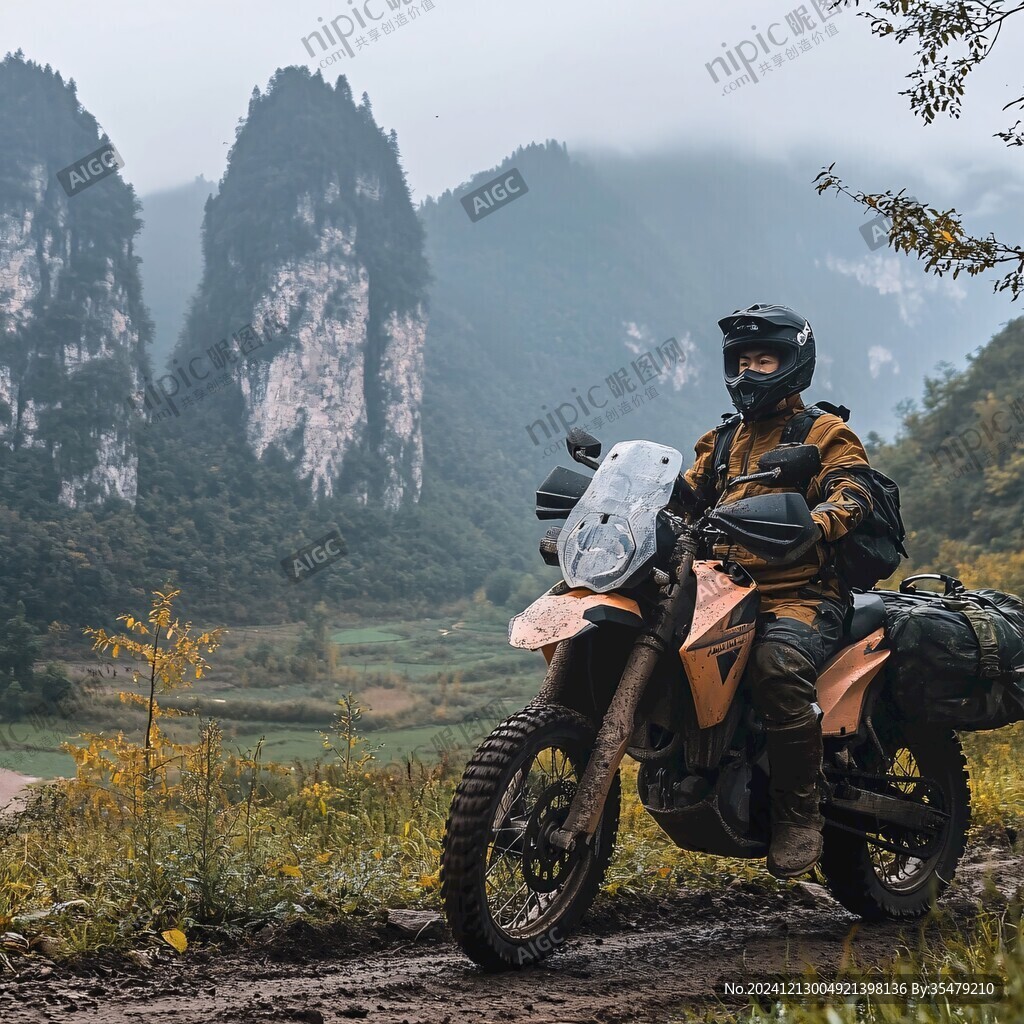 流星摩途 山路骑行实拍与路况细节