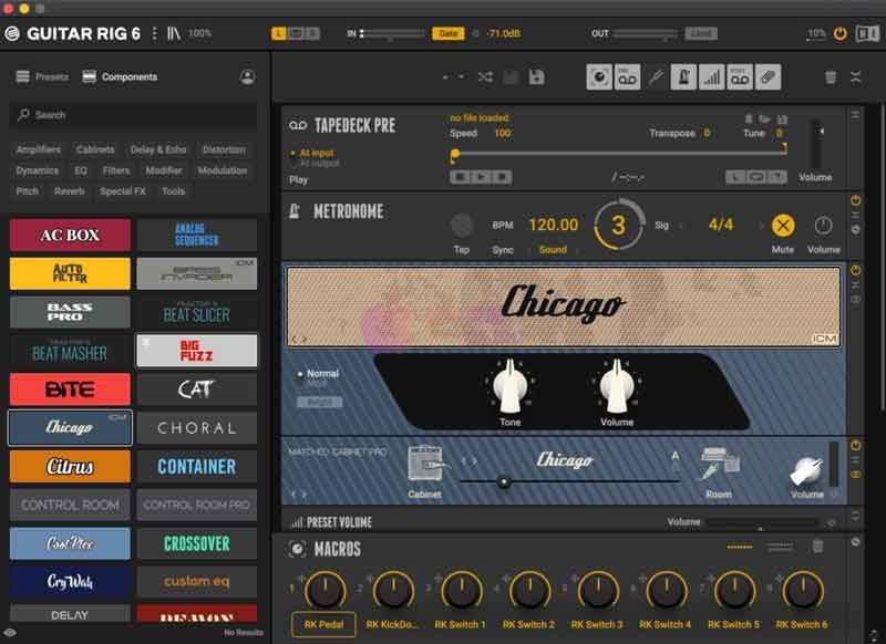 Guitar Rig7 Pro for Mac ��Ƶ���� ��ɫԤ�� ����¼������